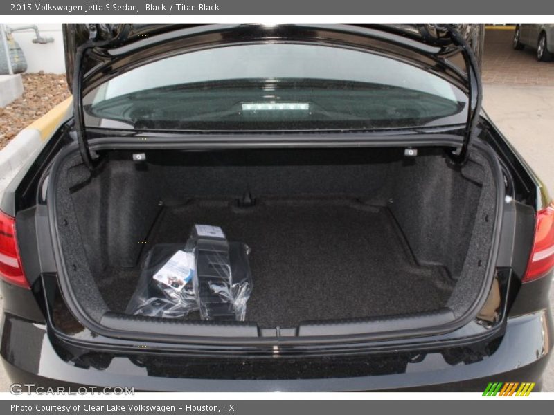 Black / Titan Black 2015 Volkswagen Jetta S Sedan