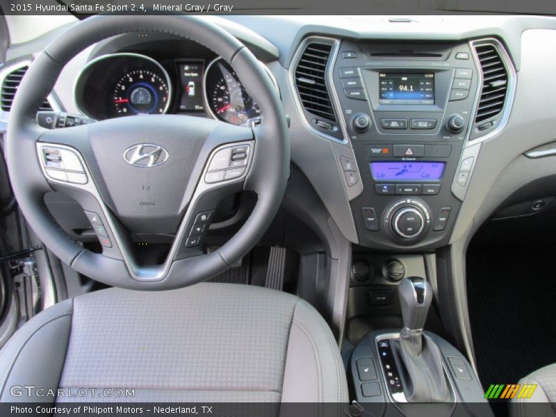 Mineral Gray / Gray 2015 Hyundai Santa Fe Sport 2.4
