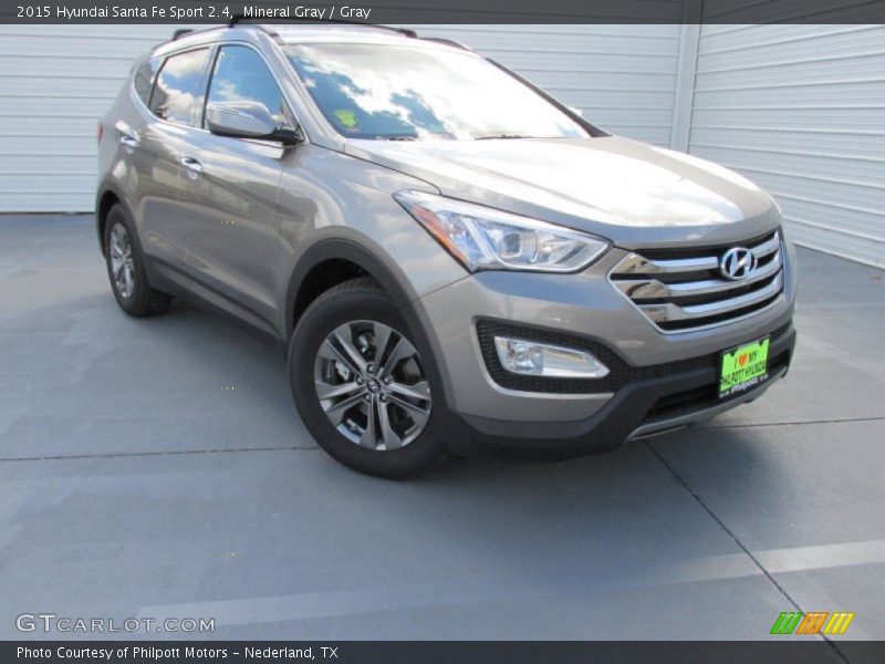 Mineral Gray / Gray 2015 Hyundai Santa Fe Sport 2.4