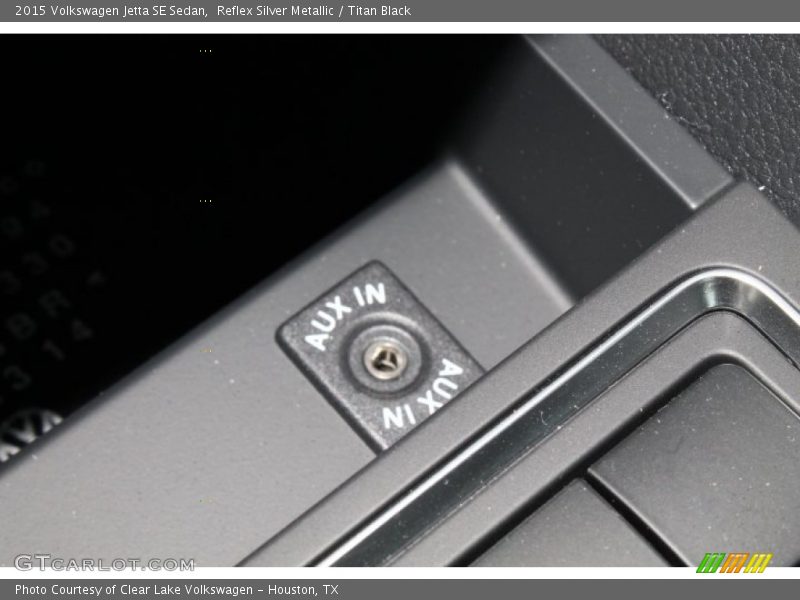 Reflex Silver Metallic / Titan Black 2015 Volkswagen Jetta SE Sedan