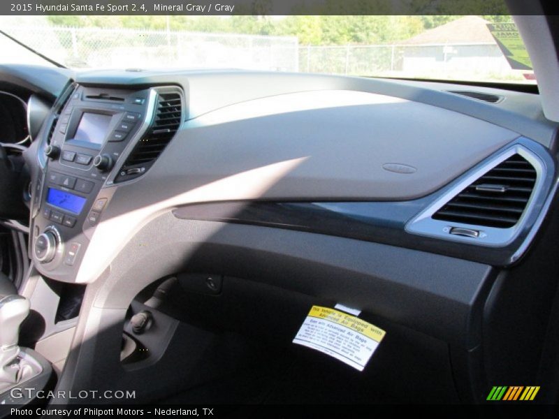 Mineral Gray / Gray 2015 Hyundai Santa Fe Sport 2.4
