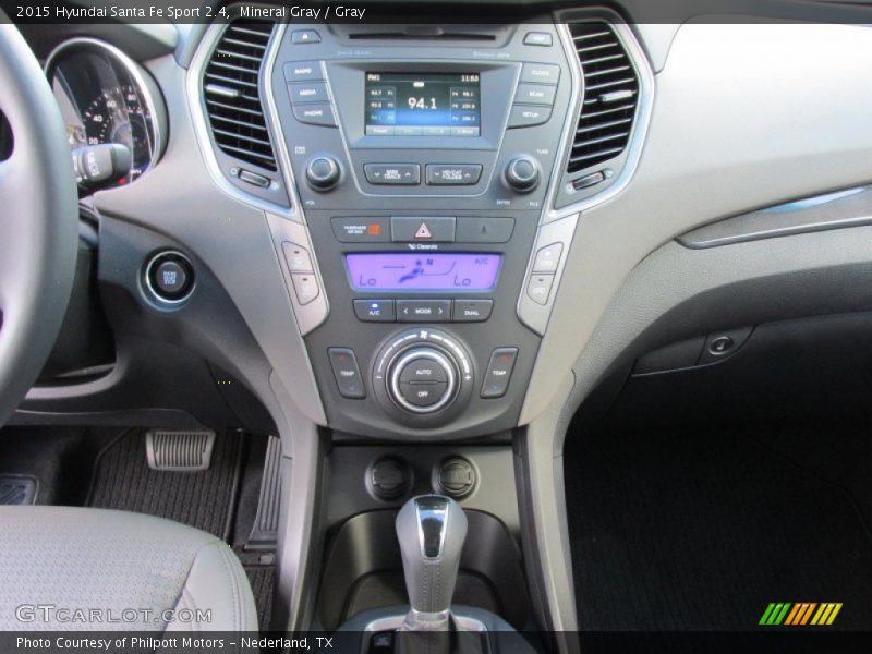 Mineral Gray / Gray 2015 Hyundai Santa Fe Sport 2.4