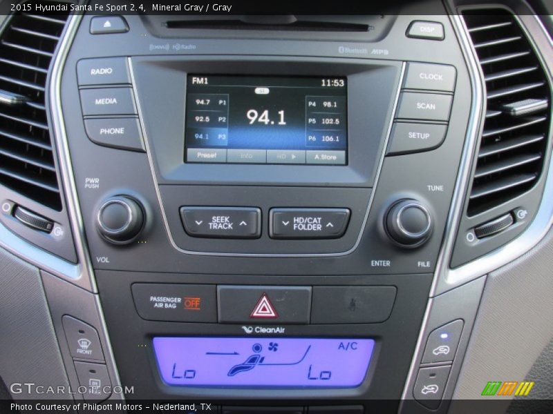 Mineral Gray / Gray 2015 Hyundai Santa Fe Sport 2.4