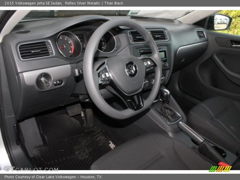 Dashboard of 2015 Jetta SE Sedan
