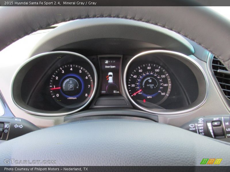 Mineral Gray / Gray 2015 Hyundai Santa Fe Sport 2.4