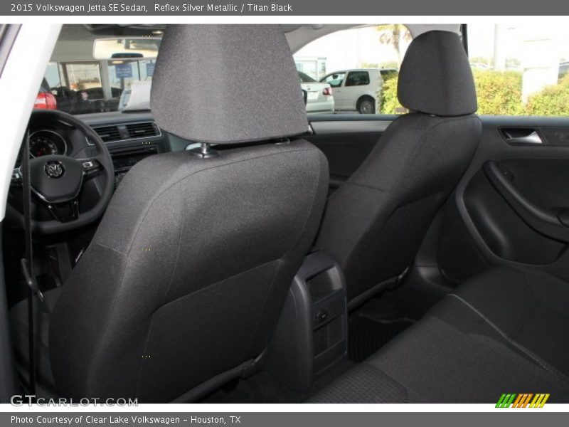 Reflex Silver Metallic / Titan Black 2015 Volkswagen Jetta SE Sedan