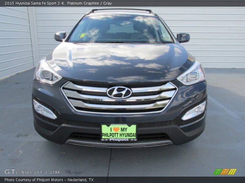 Platinum Graphite / Gray 2015 Hyundai Santa Fe Sport 2.4