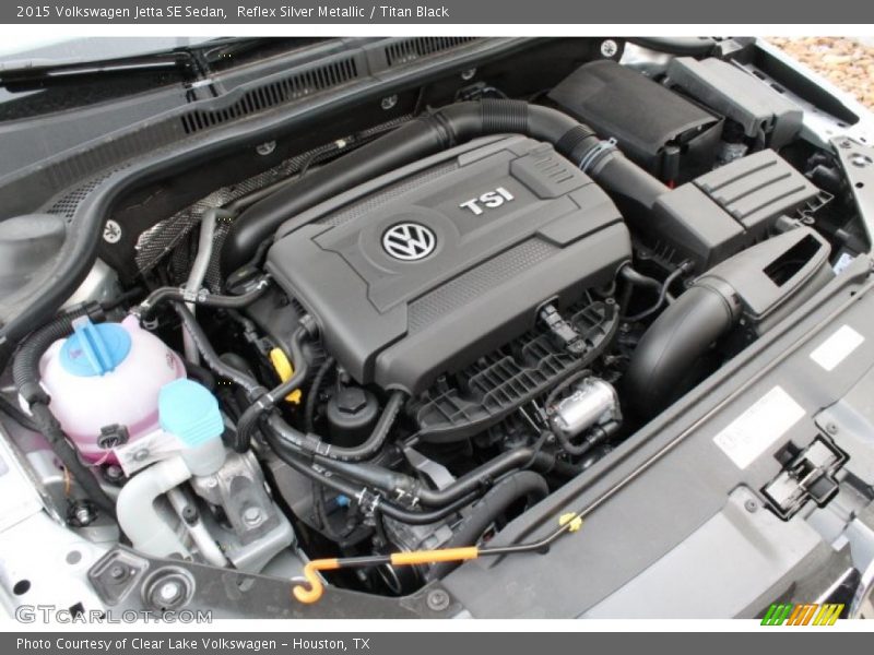  2015 Jetta SE Sedan Engine - 1.8 Liter TSI Turbocharged DOHC 16-Valve 4 Cylinder