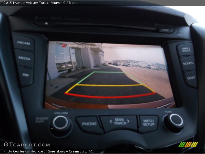 Vitamin C / Black 2015 Hyundai Veloster Turbo