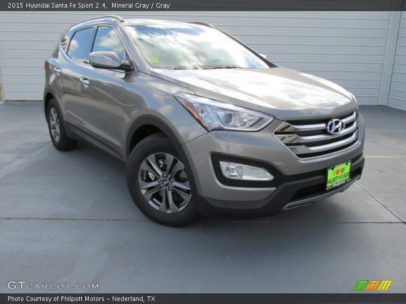 Mineral Gray / Gray 2015 Hyundai Santa Fe Sport 2.4