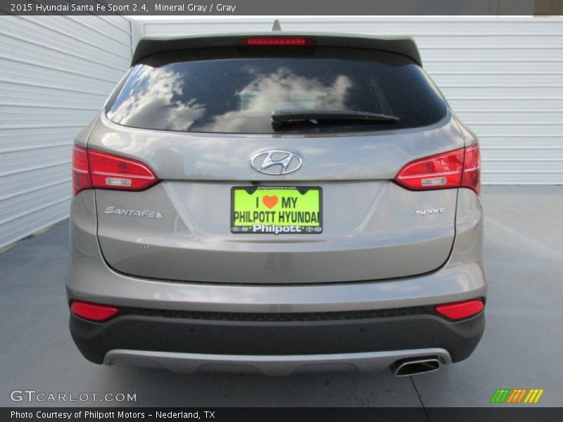 Mineral Gray / Gray 2015 Hyundai Santa Fe Sport 2.4