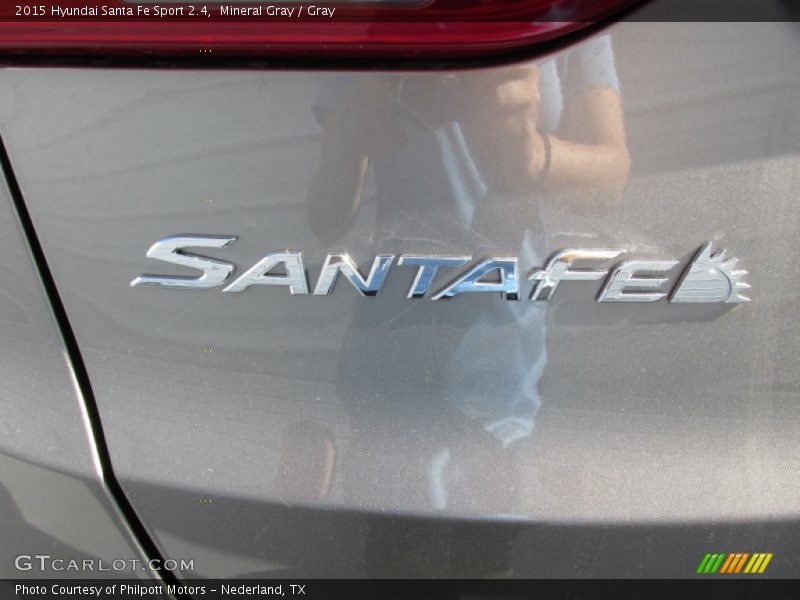Mineral Gray / Gray 2015 Hyundai Santa Fe Sport 2.4