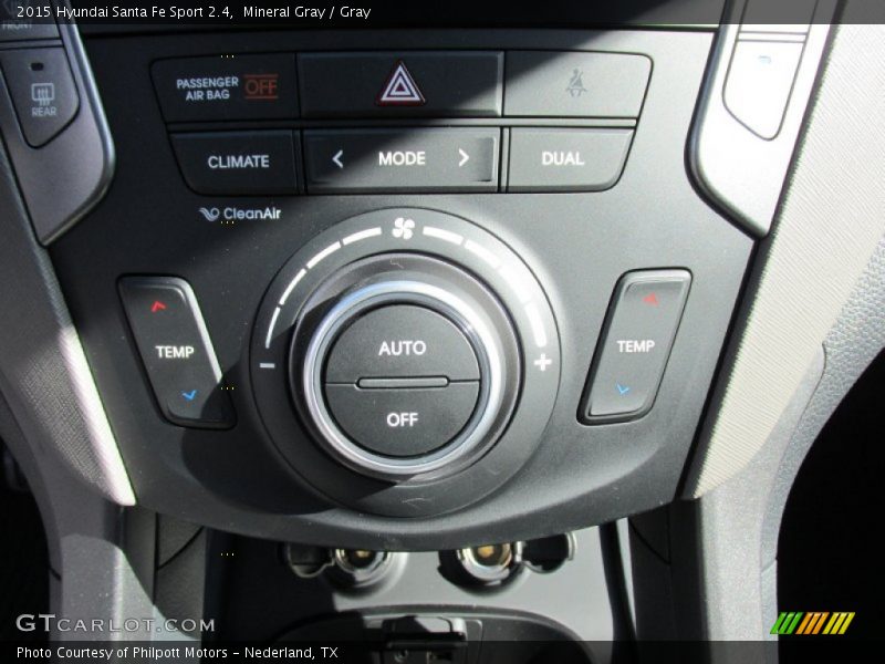 Mineral Gray / Gray 2015 Hyundai Santa Fe Sport 2.4