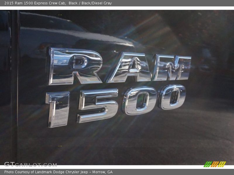Black / Black/Diesel Gray 2015 Ram 1500 Express Crew Cab