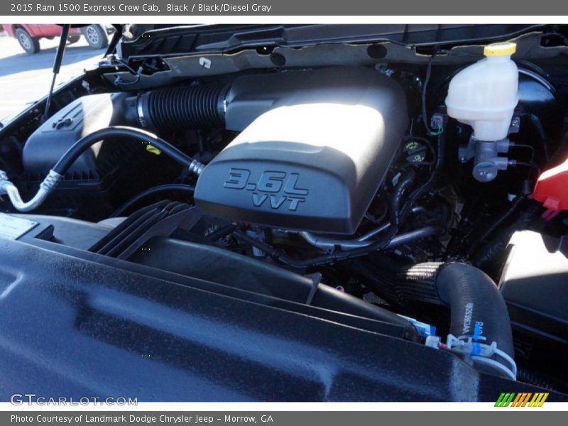 Black / Black/Diesel Gray 2015 Ram 1500 Express Crew Cab