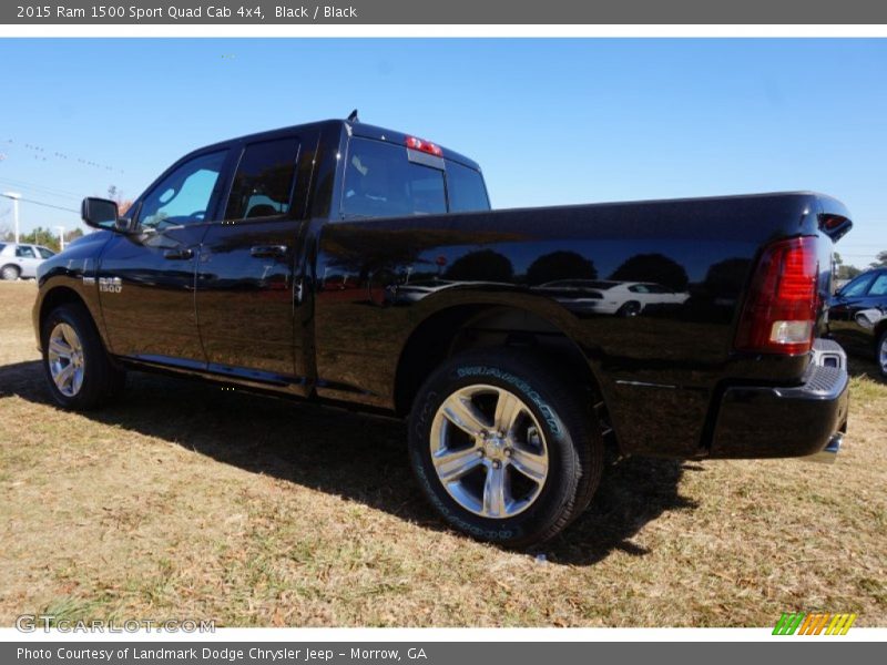  2015 1500 Sport Quad Cab 4x4 Black
