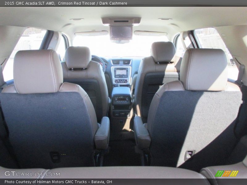 Crimson Red Tincoat / Dark Cashmere 2015 GMC Acadia SLT AWD