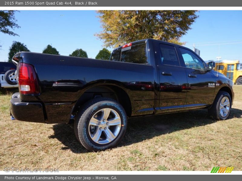 Black / Black 2015 Ram 1500 Sport Quad Cab 4x4