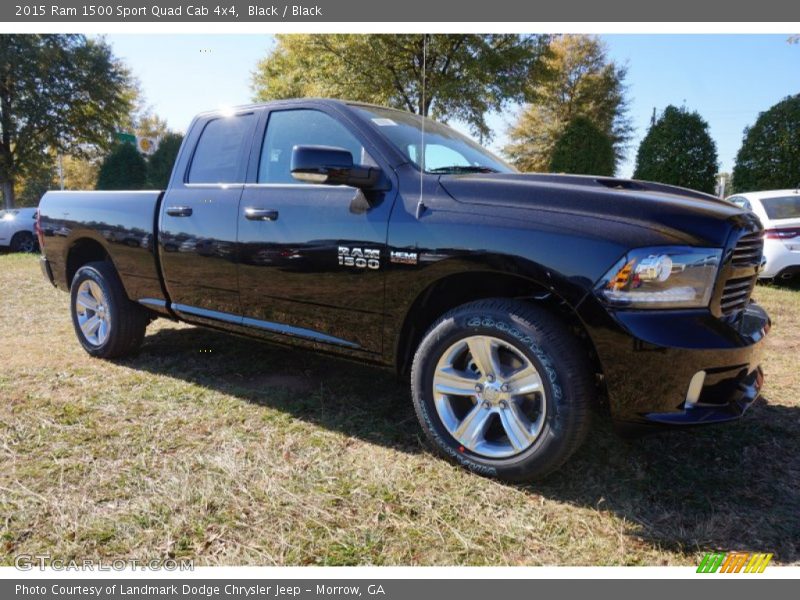  2015 1500 Sport Quad Cab 4x4 Black