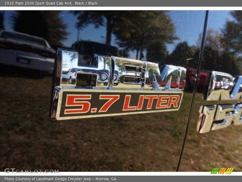 Black / Black 2015 Ram 1500 Sport Quad Cab 4x4