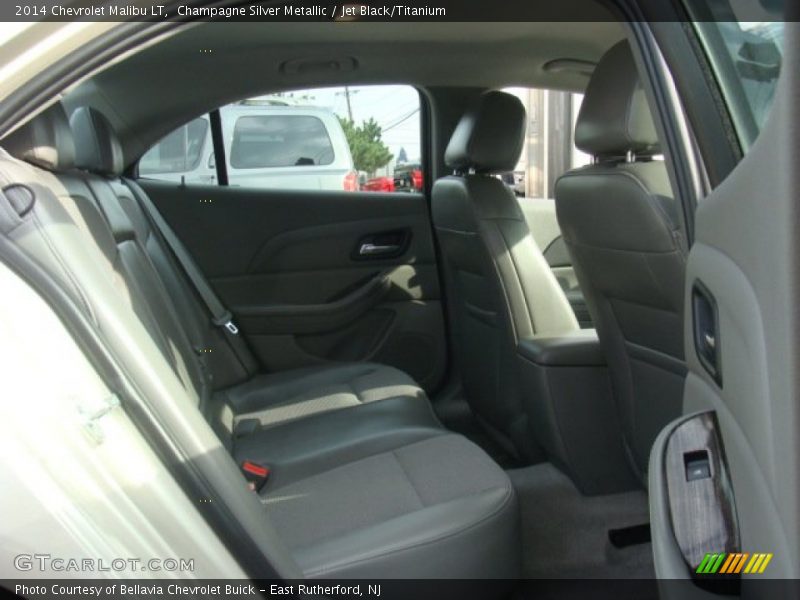 Champagne Silver Metallic / Jet Black/Titanium 2014 Chevrolet Malibu LT