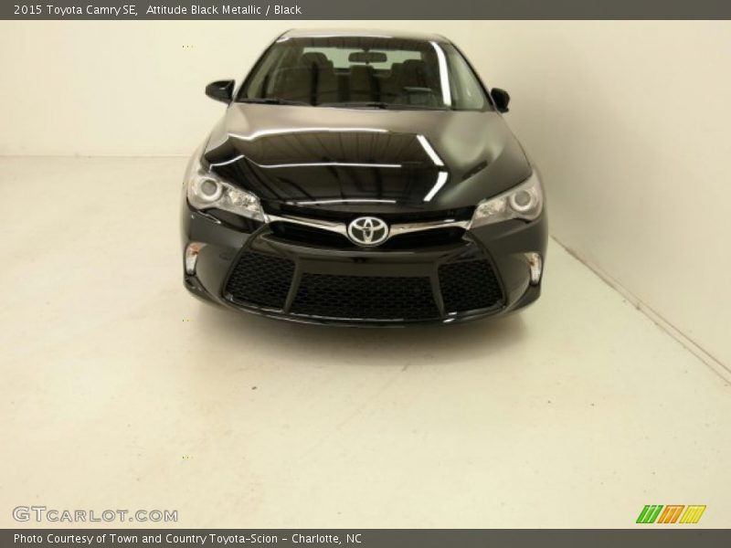 Attitude Black Metallic / Black 2015 Toyota Camry SE