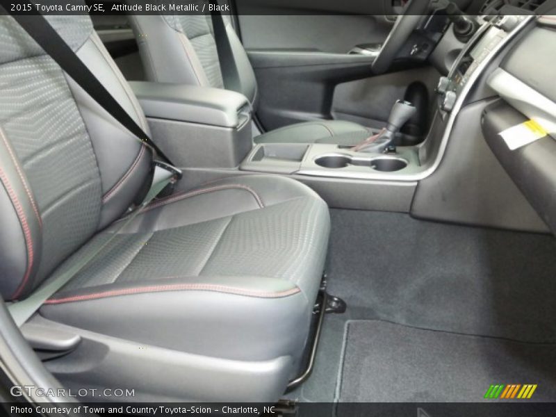 Attitude Black Metallic / Black 2015 Toyota Camry SE