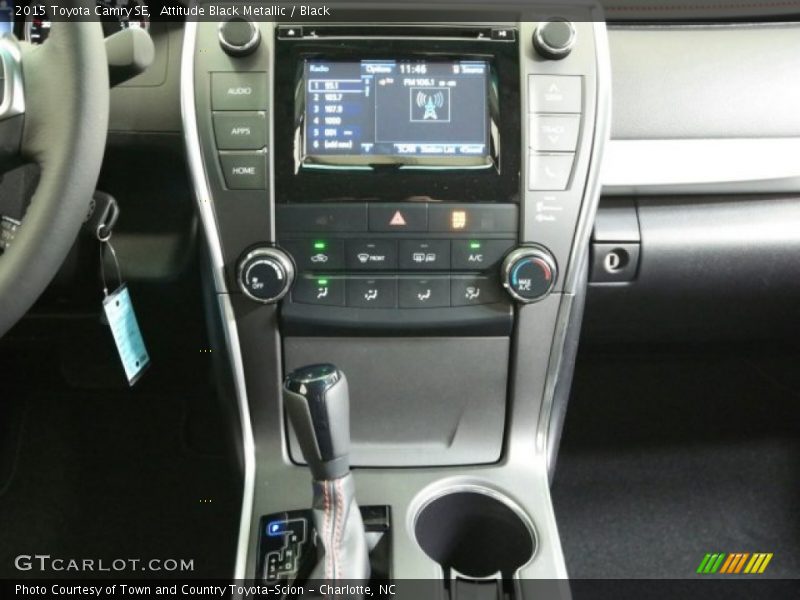 Attitude Black Metallic / Black 2015 Toyota Camry SE