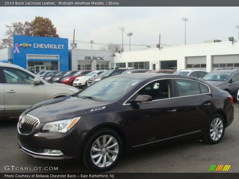 Midnight Amethyst Metallic / Ebony 2014 Buick LaCrosse Leather