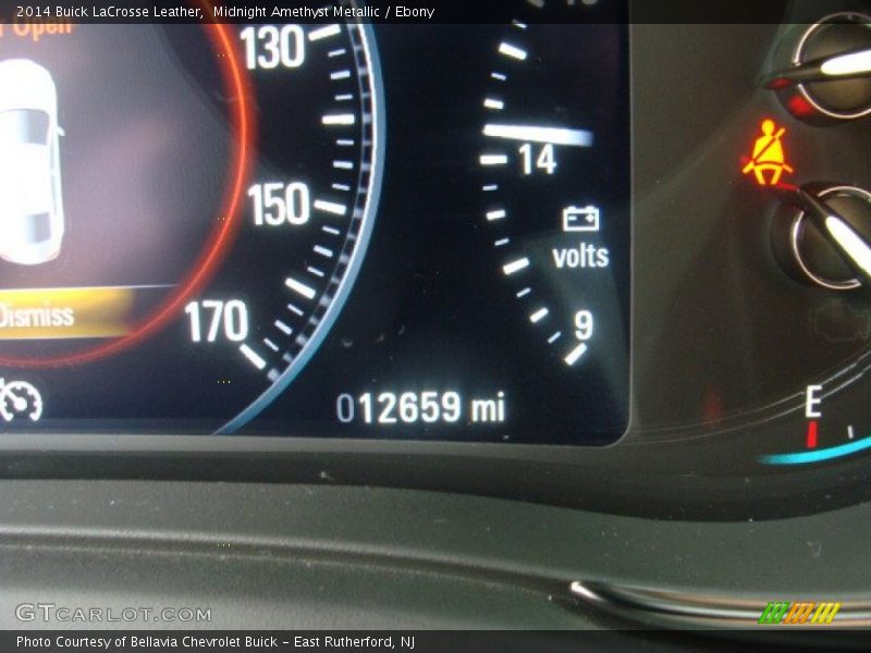 Midnight Amethyst Metallic / Ebony 2014 Buick LaCrosse Leather