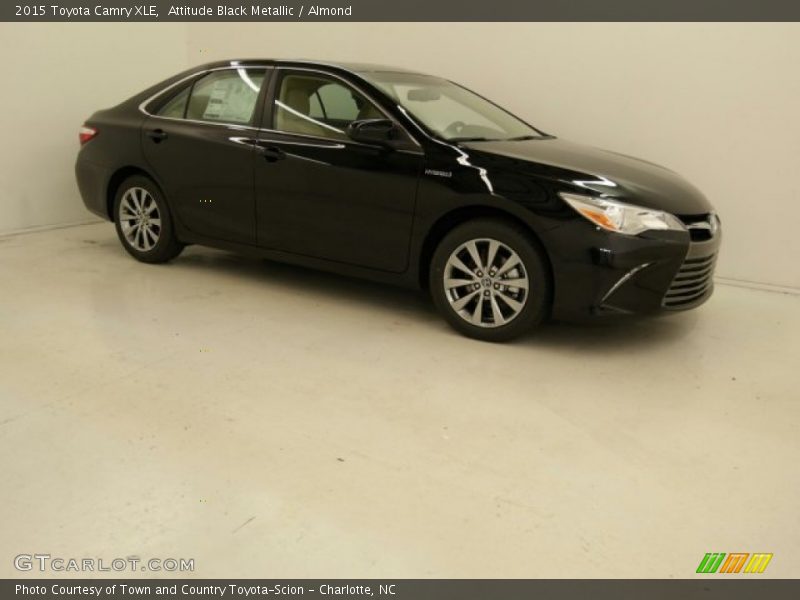 Attitude Black Metallic / Almond 2015 Toyota Camry XLE