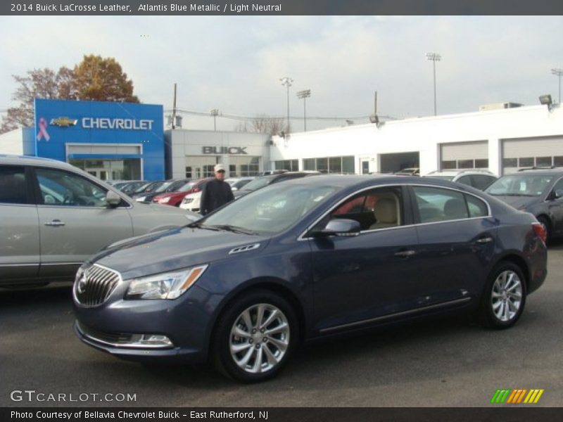 Atlantis Blue Metallic / Light Neutral 2014 Buick LaCrosse Leather