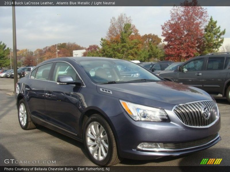 Atlantis Blue Metallic / Light Neutral 2014 Buick LaCrosse Leather
