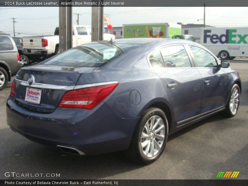 Atlantis Blue Metallic / Light Neutral 2014 Buick LaCrosse Leather