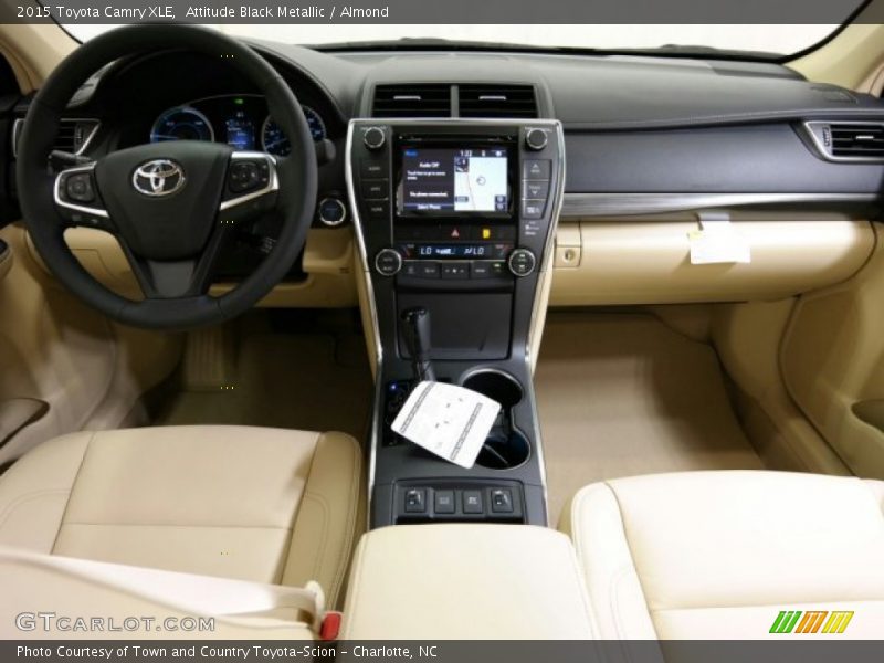 Attitude Black Metallic / Almond 2015 Toyota Camry XLE