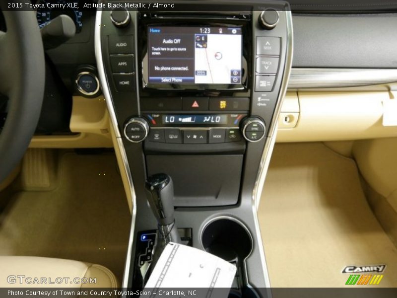 Attitude Black Metallic / Almond 2015 Toyota Camry XLE
