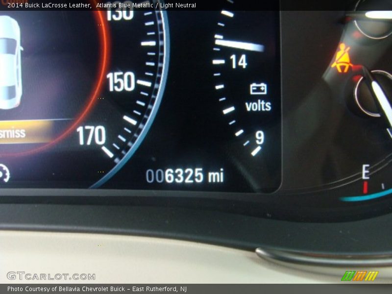 Atlantis Blue Metallic / Light Neutral 2014 Buick LaCrosse Leather