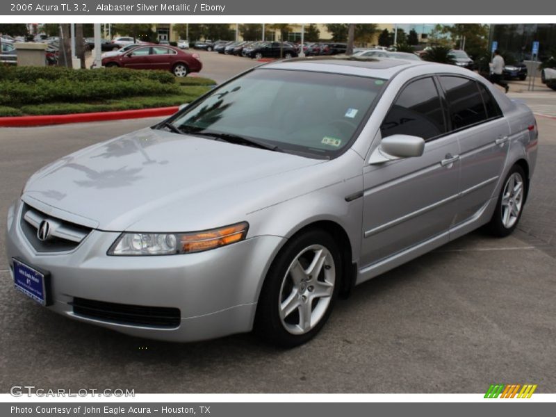 Alabaster Silver Metallic / Ebony 2006 Acura TL 3.2