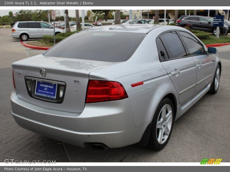 Alabaster Silver Metallic / Ebony 2006 Acura TL 3.2