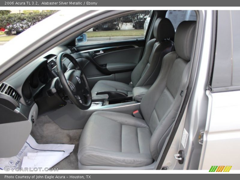 Alabaster Silver Metallic / Ebony 2006 Acura TL 3.2