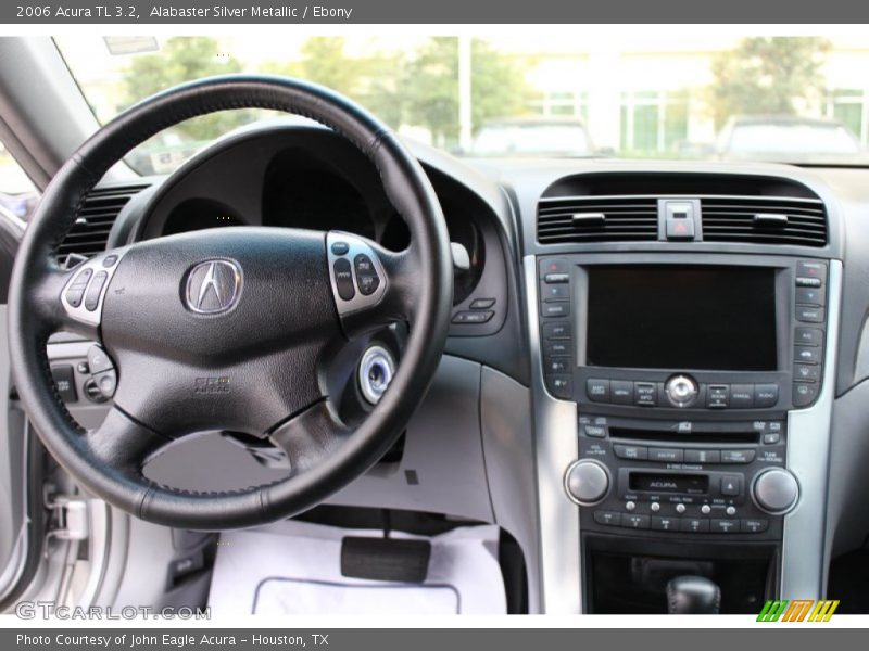 Alabaster Silver Metallic / Ebony 2006 Acura TL 3.2