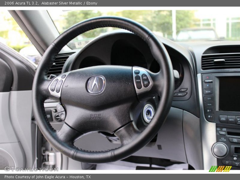 Alabaster Silver Metallic / Ebony 2006 Acura TL 3.2