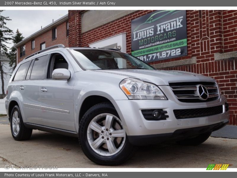 Iridium Silver Metallic / Ash Grey 2007 Mercedes-Benz GL 450