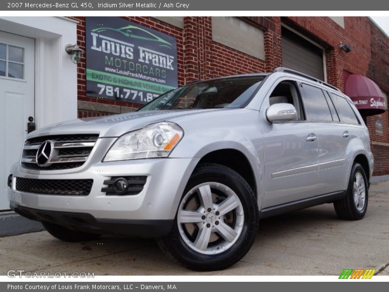 Iridium Silver Metallic / Ash Grey 2007 Mercedes-Benz GL 450