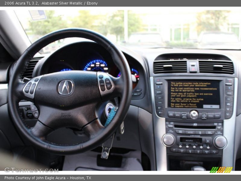 Alabaster Silver Metallic / Ebony 2006 Acura TL 3.2