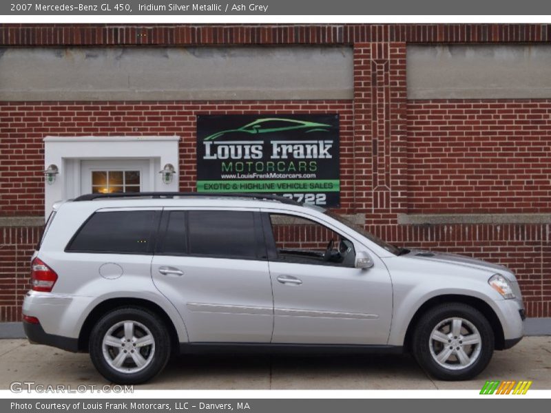 Iridium Silver Metallic / Ash Grey 2007 Mercedes-Benz GL 450
