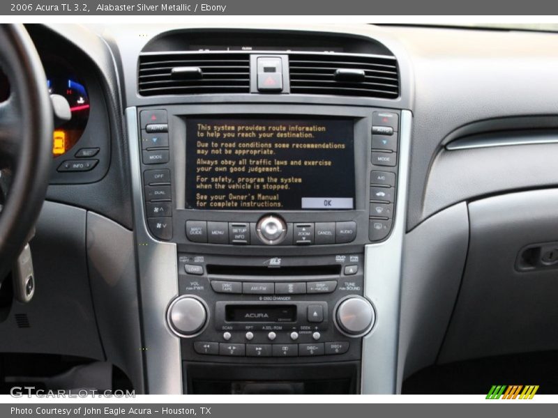 Alabaster Silver Metallic / Ebony 2006 Acura TL 3.2