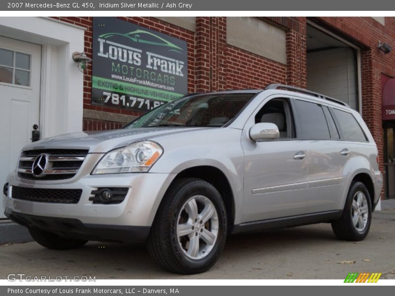 Iridium Silver Metallic / Ash Grey 2007 Mercedes-Benz GL 450