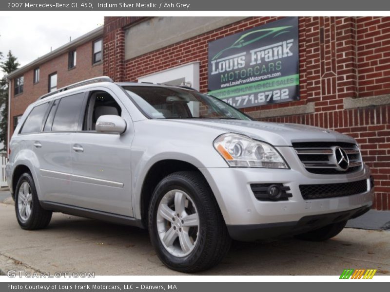 Iridium Silver Metallic / Ash Grey 2007 Mercedes-Benz GL 450