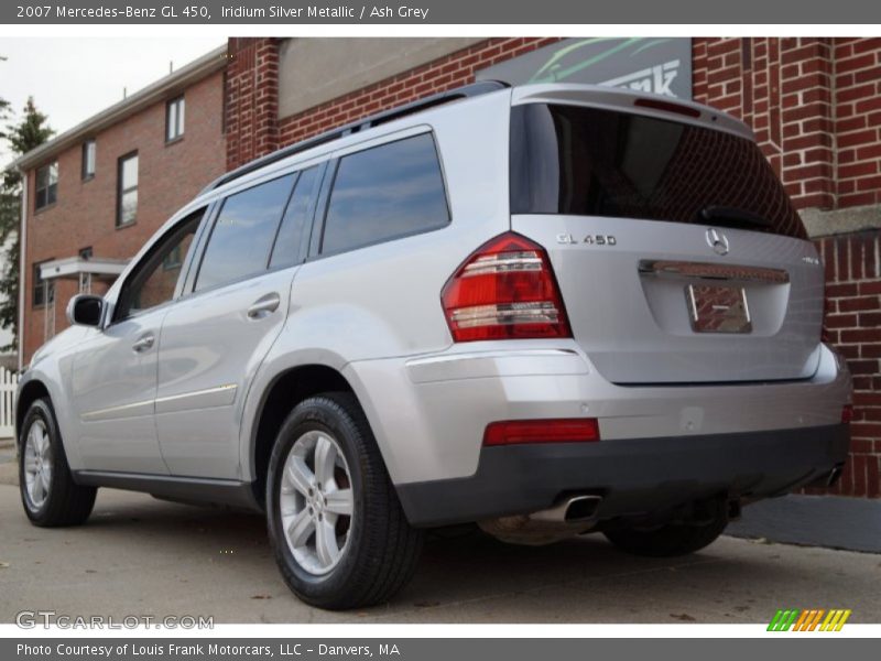 Iridium Silver Metallic / Ash Grey 2007 Mercedes-Benz GL 450